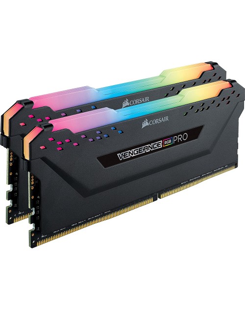 CORSAIR VENGEANCE RGB PRO 16GB (2x8GB) DDR4 3600MHz Desktop RAM Black